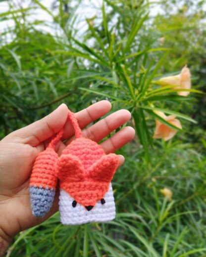 Cute fox keyholder
