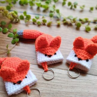 Cute fox key holder