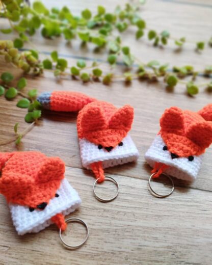 Cute fox key holder